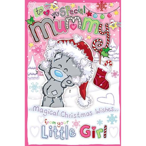 Mummy From Little Girl My Dinky Me to You Bear Christmas Card £1.89